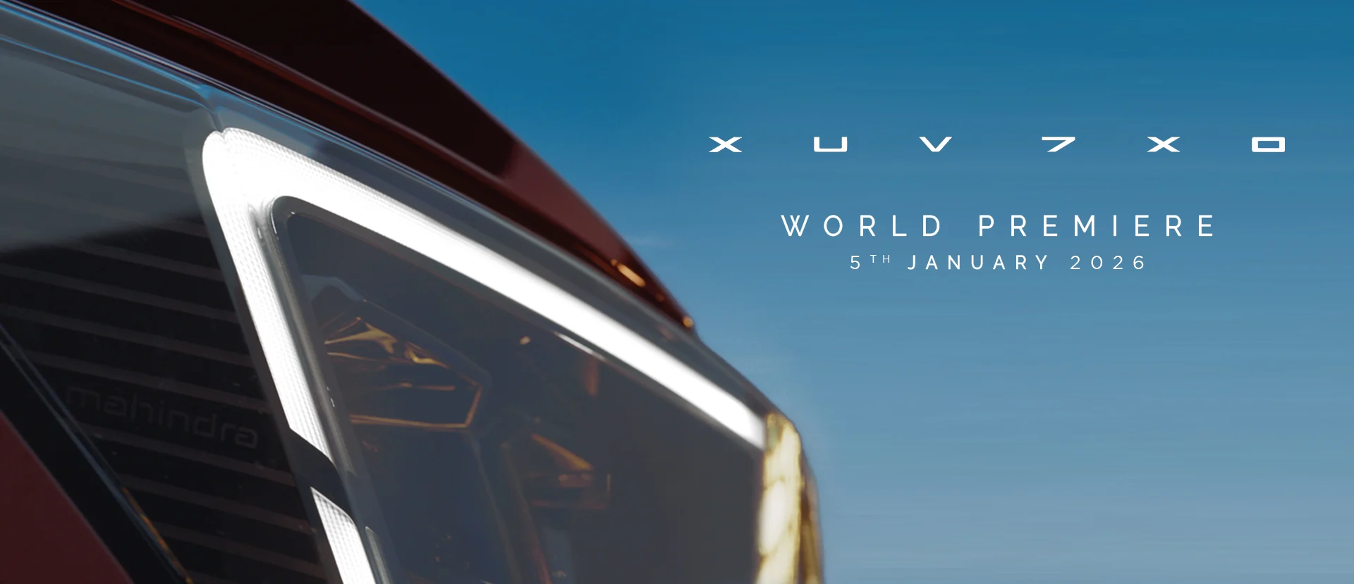 Mahindra XUV 7XO Bookings Open; Exterior and Interior Styling Teased