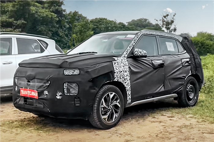 Next-gen Hyundai Creta Spotted Testing