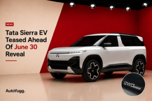 Tata Sierra EV Teased Ahead Of June 30 Reveal; QWD Badge Confirms AWD Setup