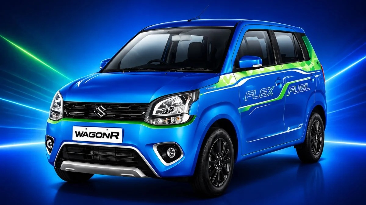 Maruti Suzuki Unveils India’s First Production Flex-Fuel Car Based On Wagon R