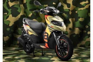 Aprilia SR 125, SR 175 Tribute Editions Launched In India With Military-Inspired Livery