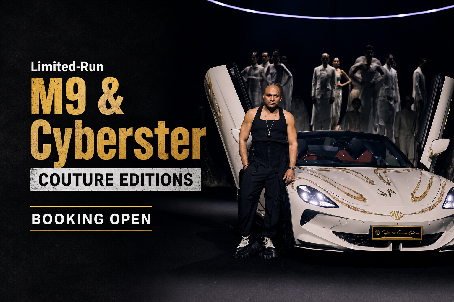50 Units Each! MG M9 and Cyberster Couture Editions Now Open for Booking