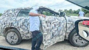 Mahindra BE 7 Spotted Testing with Frameless Doors Ahead of August Debut
