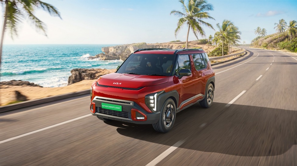 Kia Syros EV Unveiled with 526km Range; Bookings Open at INR 25,000 Ahead of Launch