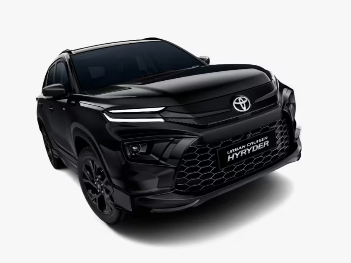 New Toyota Hyryder Aero Black Edition Launched at Rs 15.19 Lakh