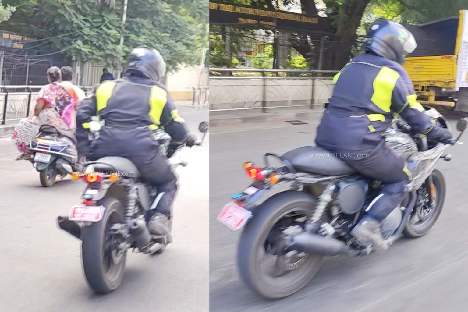 Royal Enfield GTR 750 Spotted Testing: New 750cc Cafe Racer Revealed