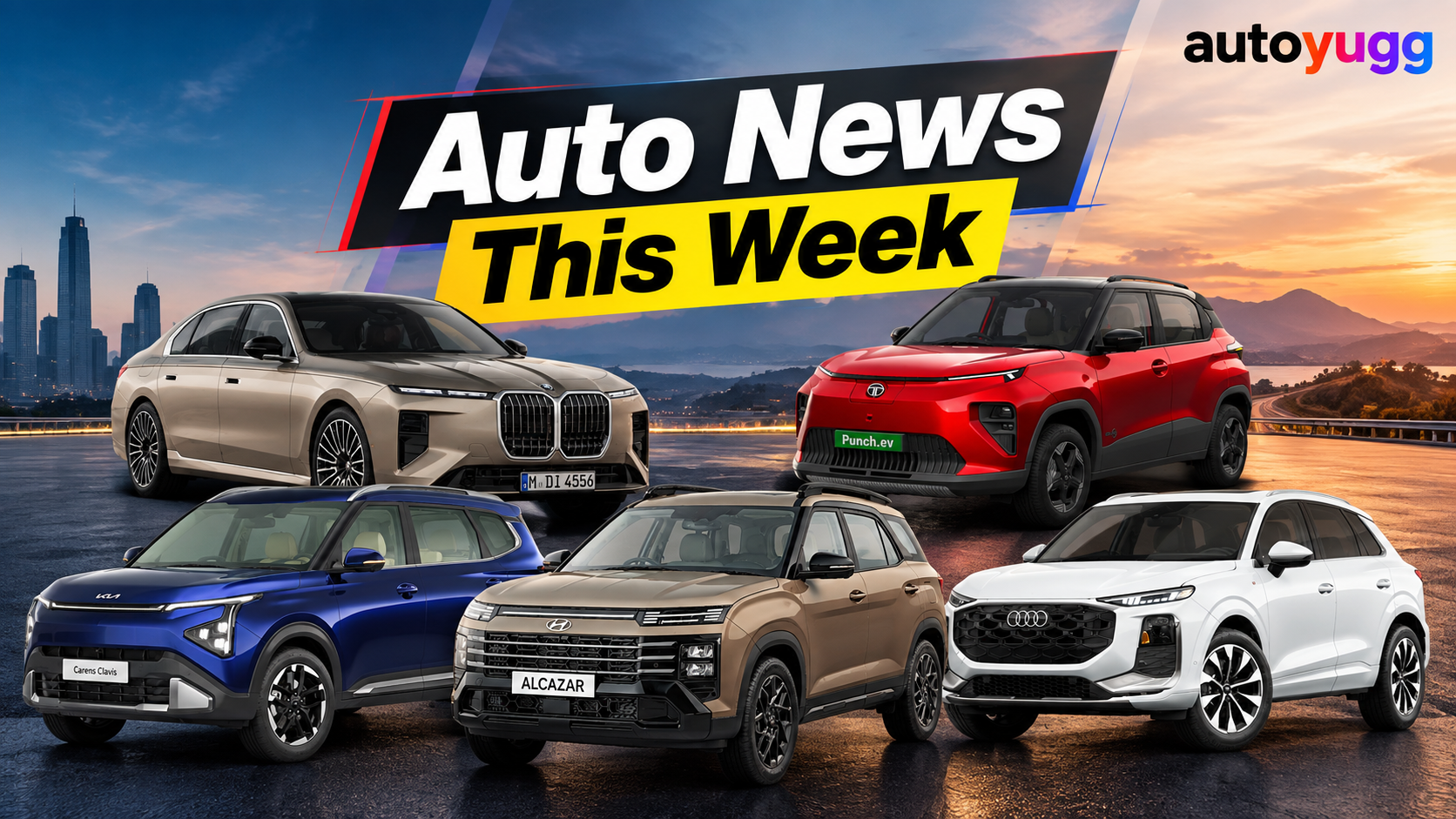Top 5 Auto News This Week: BMW 7 Series, Punch EV, Kia CNGs and More