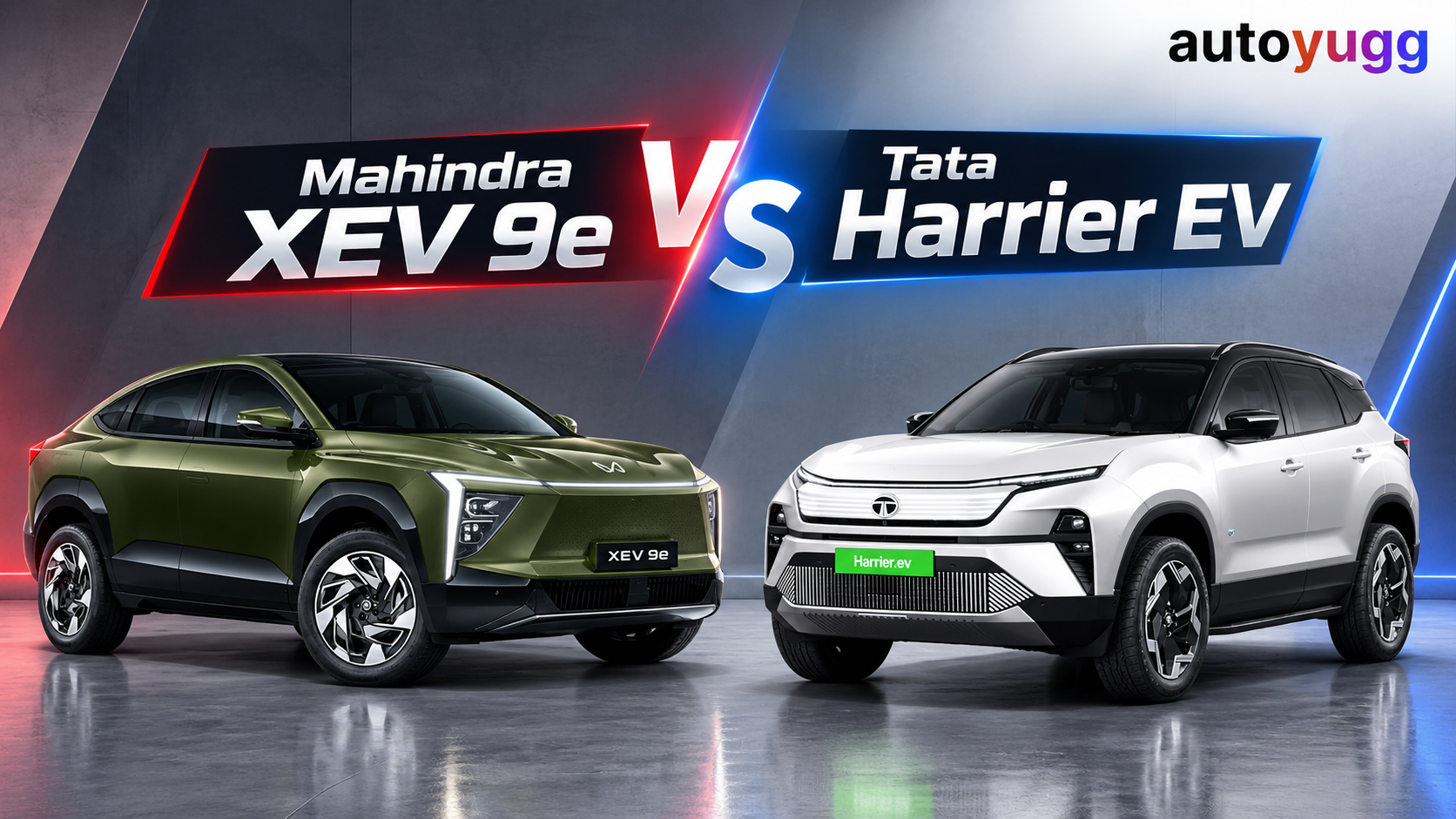 Mahindra XEV 9e 79 kWh vs Tata Harrier EV 75 kWh: Price and Specs Compared