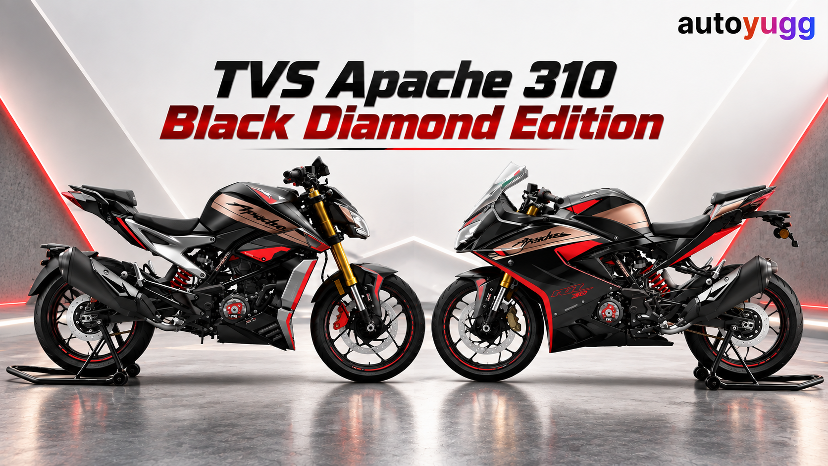 TVS Apache 310 Black Diamond Edition Launched At Rs 2.49 Lakh