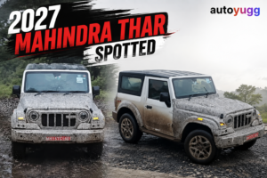 2027 Mahindra Thar Facelift Spied With New Grille, 19-Inch Alloys