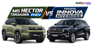 MG Hector Tomahawk PHEV vs Toyota Innova Hycross: Price and Specs of Hybrids Compared