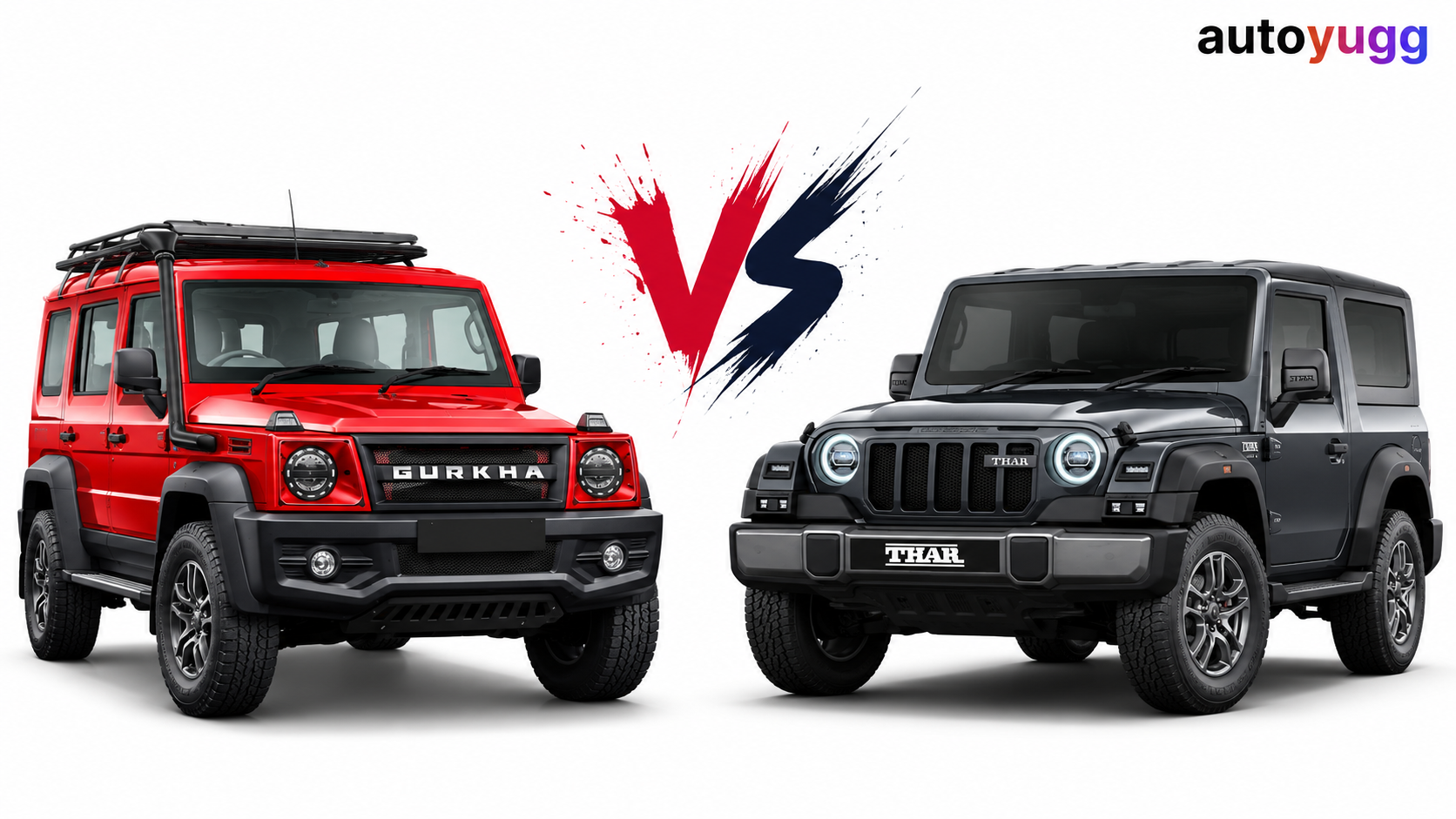 Force Gurkha 3-Door vs Mahindra Thar OG 3-Door: Price and Specs Compared