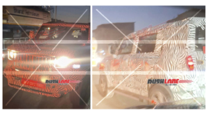 Mahindra Thar Electric Spied For The First Time, Vision T Design Cues Revealed