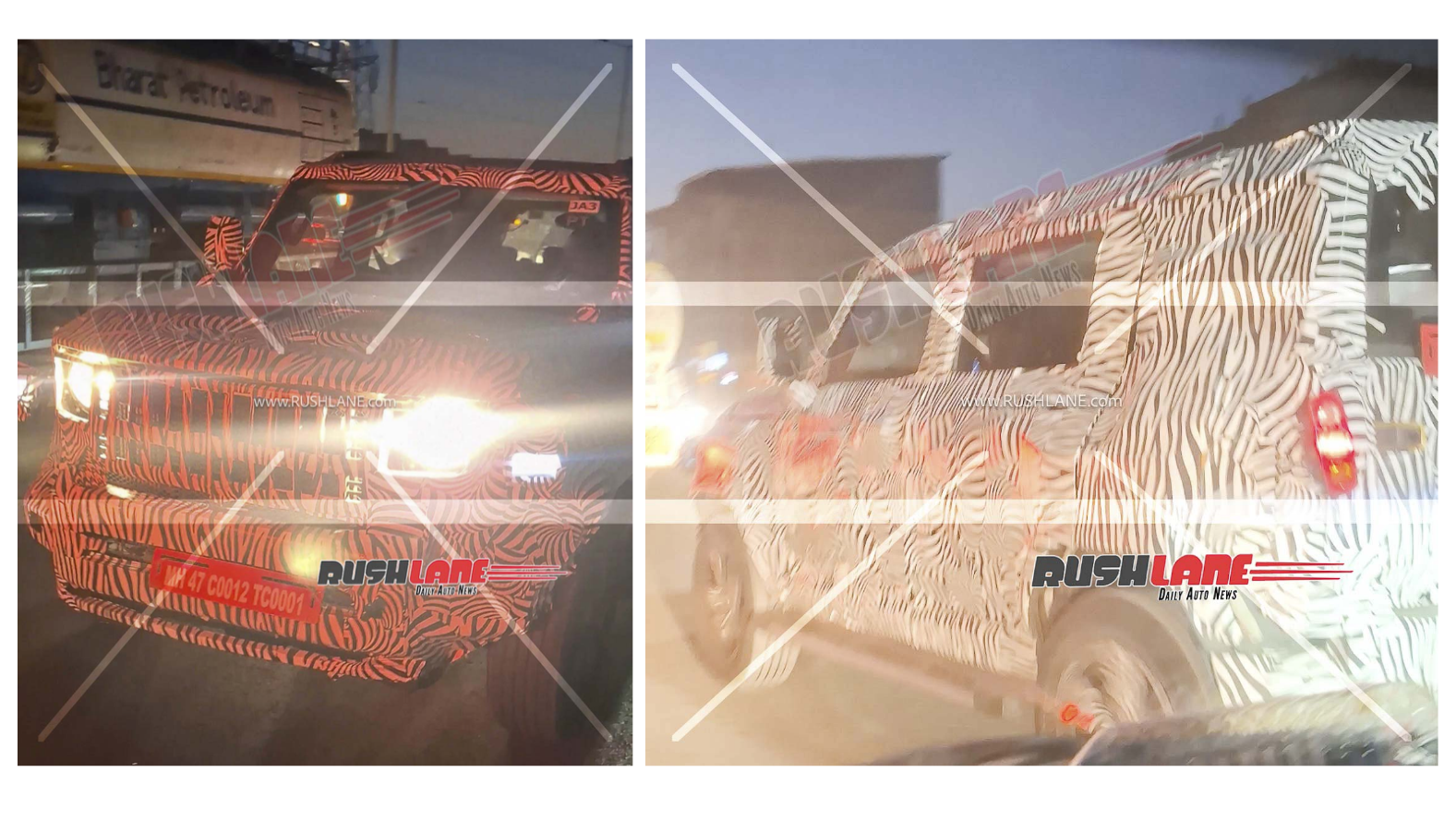 Mahindra Thar Electric Spied For The First Time, Vision T Design Cues Revealed