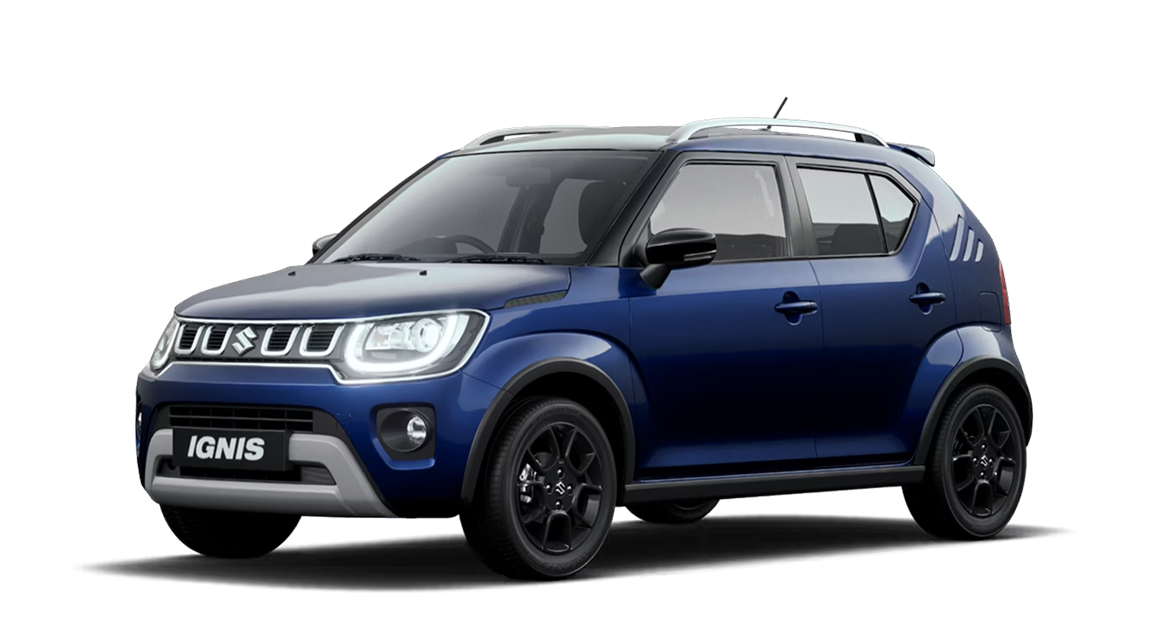 Nexa Blue with Black Roof